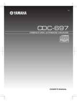 Yamaha CDC-697 Manual do proprietário