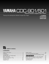 Yamaha CDC-901 Manual do proprietário