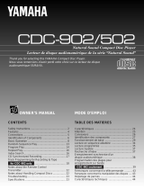 Yamaha 502 Manual do usuário