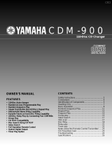 Yamaha CDM-900 Manual do usuário