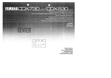 Yamaha CDX-530 Manual do proprietário