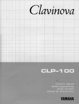 Yamaha CLP-100 Manual do proprietário