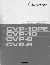 Yamaha CVP-10PE Manual do proprietário