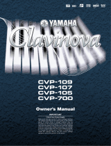Yamaha Clavinova CVP-700 Manual do usuário