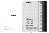 Yamaha CLP-170 Manual do proprietário