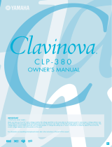 Yamaha CLP-380 Manual do usuário