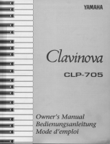 Yamaha CLP-705 Manual do proprietário