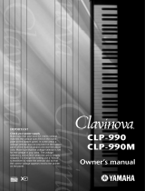 Yamaha Clavinova CLP-990M Manual do usuário