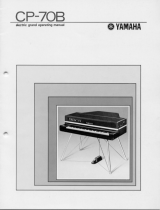 Yamaha CP-70B Manual do proprietário