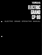 Yamaha CP-80 Manual do proprietário