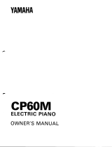 Yamaha CP60M Manual do proprietário