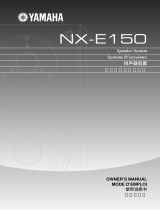 Yamaha NX-E150 Manual do proprietário