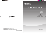 Yamaha CRX-E300 Manual do proprietário