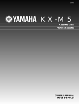 Yamaha KX-M5 Manual do proprietário