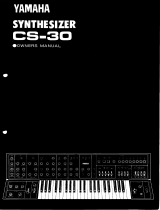 Yamaha CS-30 Manual do usuário