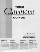 Yamaha CVP-30 Manual do proprietário