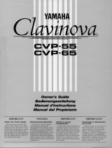 Yamaha CVP-65 Manual do proprietário