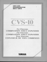 Yamaha CVS-10 Manual do proprietário