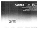Yamaha CX-50 Manual do proprietário