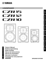 Yamaha CZR12 Manual do proprietário