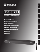 Yamaha DCU5D Manual do proprietário