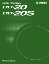 Yamaha DD-20S Manual do proprietário