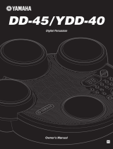 Yamaha DD45 Manual do proprietário