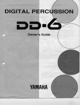 Yamaha DD-6 Manual do proprietário
