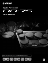 Yamaha DD-75 Manual do proprietário