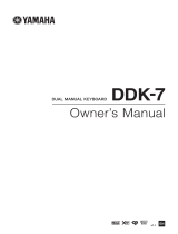 Yamaha DDK-7 Manual do proprietário