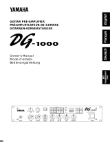 Yamaha DG-1000 Manual do usuário