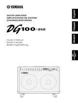 Yamaha DG100 Manual do usuário