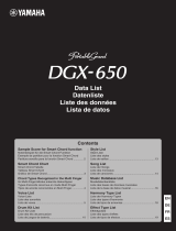 Yamaha DGX-650 Manual do proprietário