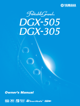 Yamaha DGX-305 Manual do usuário