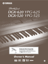 Yamaha DGX-620 Manual do proprietário
