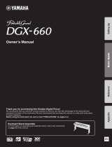 Yamaha Portable Grand DGX-660 Manual do usuário