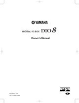 Yamaha DIO8 Manual do usuário
