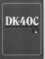 Yamaha DK-40C Manual do proprietário