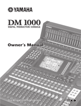 Yamaha DM1000 Manual do proprietário