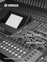 Yamaha DM2000 Manual do usuário