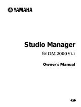Yamaha DM2000 Manual do proprietário