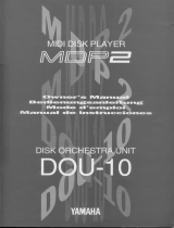 Yamaha DOU-10/MDP2 Manual do proprietário
