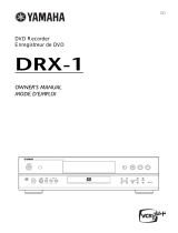 Yamaha DRX1 Manual do usuário