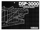 Yamaha DSP-3000 Manual do proprietário