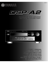 Yamaha DSP-A2 Manual do usuário