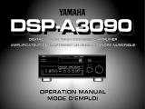 Yamaha DSP-A3090 Manual do usuário