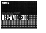 Yamaha DSP-E300 Manual do proprietário