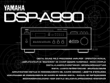 Yamaha DSP-A990 Manual do usuário