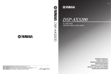 Yamaha DSP-AX3200 Manual do usuário