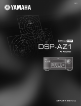 Yamaha DSP-AZ1 Manual do usuário